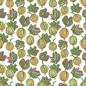 绘画浆果光亮无缝模式配有果浆布菜夏季草莓背景画纸张和纺织品设计说明包装图片