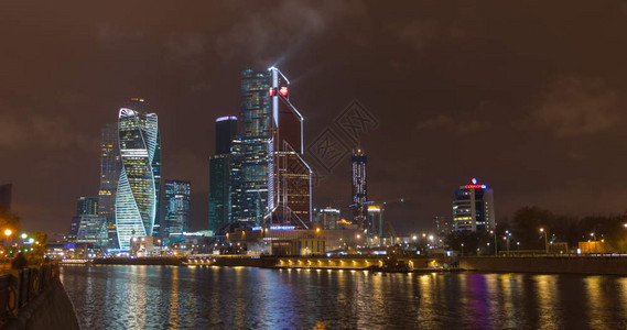 河城市塔莫斯科国际商务中心俄罗斯之夜莫科市国际商务中心俄罗斯之夜图片