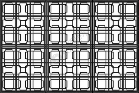 3d使模式设计壁背景的无缝条纹黑线成为模式设计墙底时尚重复优质的图片