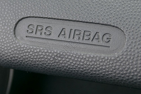 空气包运输仪表板上气袋符号的宏图片