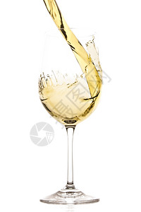 抽象的白葡萄酒喷洒在色周年纪念日酒精图片