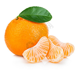 剥开的橙子图片