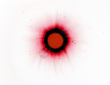 艺术的大理石纹来自黑红颜色的关于水抽象艺术作品图片