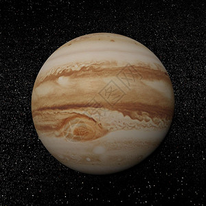宇宙中的木星行环绕着许多恒星航海者探测占术图片