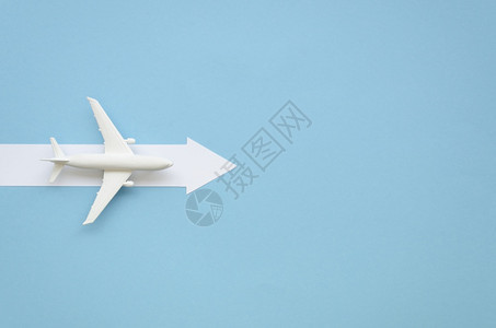 游客商业旅带有旋转方向的复制空间飞机图片
