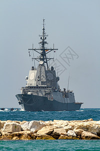 码头海军航的201年5月8日参加西班牙201年5月8日在西班牙F10号驱逐舰阿尔瓦罗德巴赞岛马拉加举行的展览该于201年5月8日图片