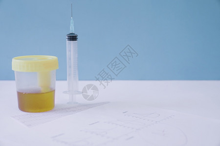 无菌尿液样本注射器科学健康图片