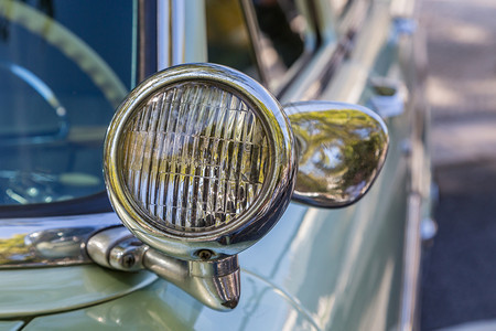 保险杠发动机欧洲与美国古老经典汽车在街上推出的汽车影展细节校对Portnoy肌肉图片