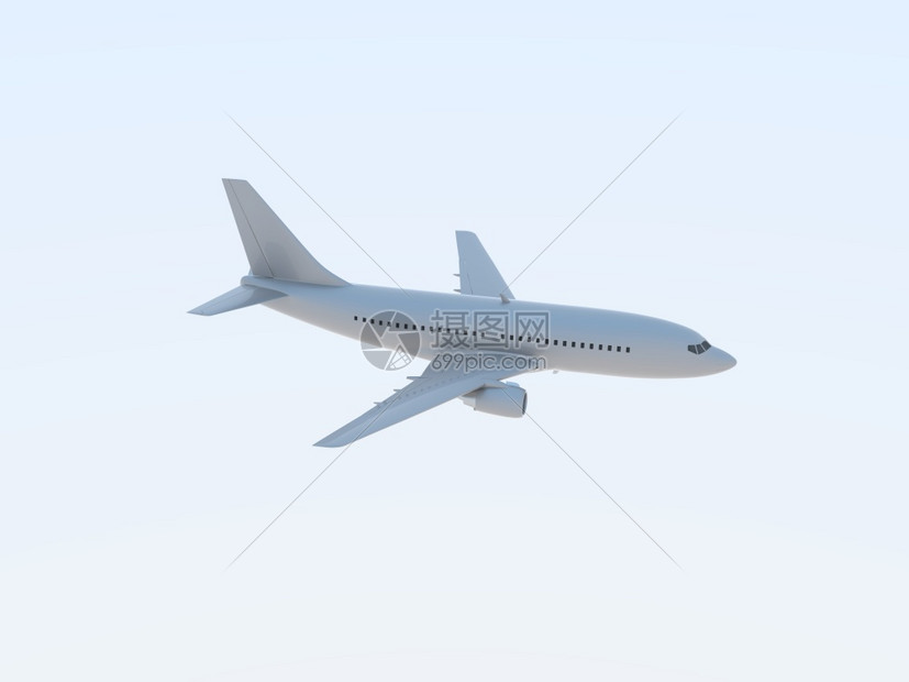 空气Airin天空中的商业客机假期航空运输客机起飞行和航空线公司标志货运服务3d插图空客图片