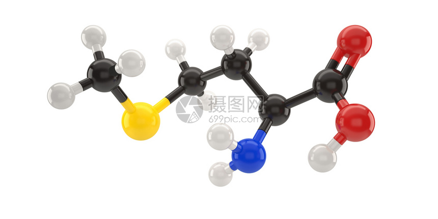 研究生物合成氧带有剪切路径的甲基硫磷分子结构3d插图图片