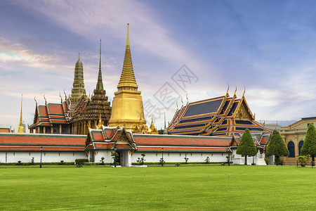 泰国曼谷WatPhrraKaew皇家宫殿建筑学旅行单身的图片