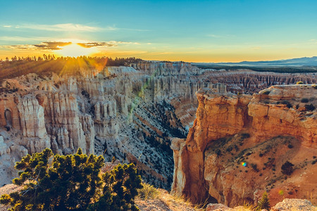 国民自然风景优美国犹他州布莱斯峡谷公园图片