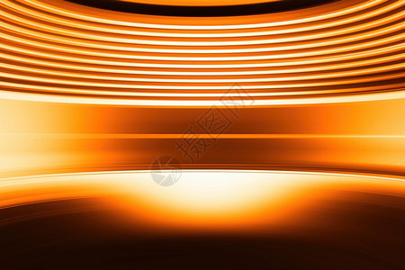 充满活力快门发光的弯曲橙色抽象虚拟现实背景hd弯曲橙色抽象虚拟现实背景Curved图片