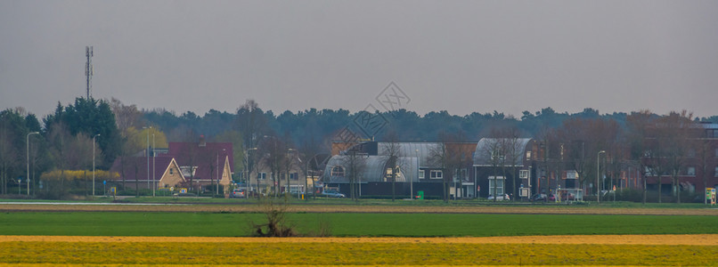 经典的家园荷兰农村小庄RucphenNorthbrabant荷兰古典小村庄型的背景图片