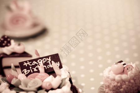 小吃喜庆的生日蛋糕祝会收藏品明亮的图片