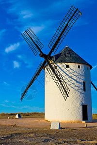 CastillalaMancha风车区典型阿莱利吉诃德地区图片