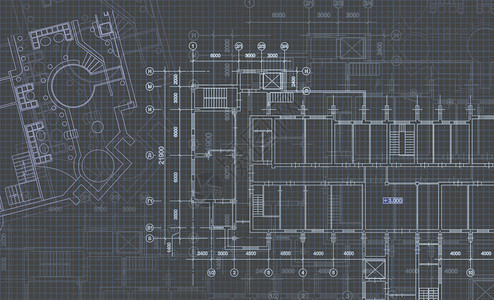 起草房子设计师建筑背景与技术图纸蓝系列场地规划纹理房屋蓝图纸建筑项目的一部分与技术图纸的建筑背景蓝图计划纹理建筑项目的绘图部分图片