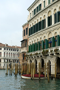 著名的覆盖水意大利威尼斯运河景点图片