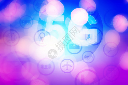 网络象征5g互联网概念与商人按钮的互联网概念系统图片