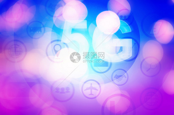 网络象征5g互联网概念与商人按钮的互联网概念系统图片