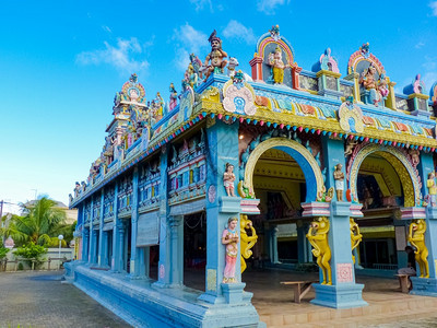 亚洲人毛里求斯大巴伊泰米尔苏雅乌达亚桑加姆寺湿婆盛大图片