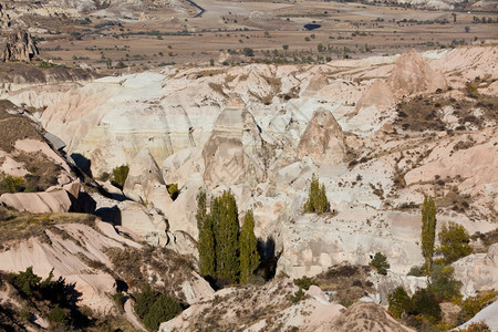 卡帕多西亚景观沙漠岩石安纳托利亚图片