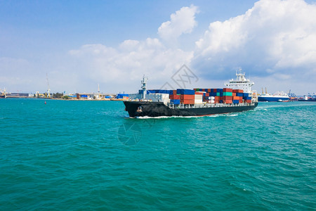 工业的贸易高向港口运输送货物的国际和海运港背景泰国际和航运港背景情况截至205年1月3日单位泰国图片