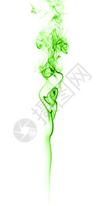形象的白色背景绿抽象烟雾模式Name动态的图片