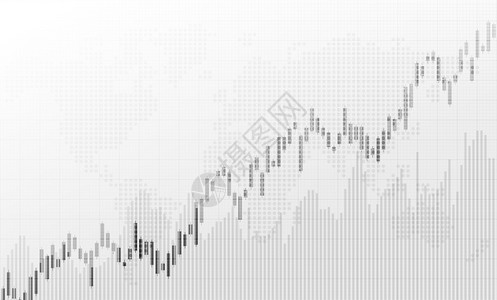 股票市场投资交易布利什点图形矢量设计比莱什点趋势的蜡烛棒图表钱交换酒吧图片