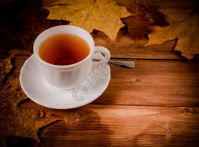 秋冬热饮红茶图片