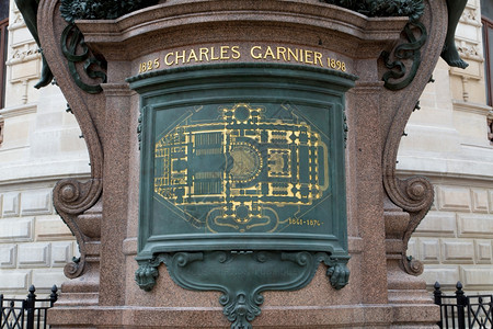 Garnier宫法国巴黎的歌剧院旅游历史的建造图片