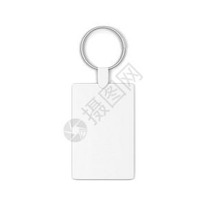 吊坠锁3d插图在白色背景上孤立于钥匙的TrinketTrinket链图片
