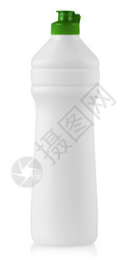 瓶子化妆品清洁度白色塑料瓶底带液体洗衣涤剂清洁漂白或织物软化器图片