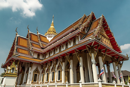 遗产泰国曼谷2019年月日Samphanthawong区Samphanthawong佛寺WatSamphanthawongsar图片