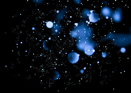 的奢华蓝光闪和布OK赫星的魔法尘在你产品的底片粒子上图片