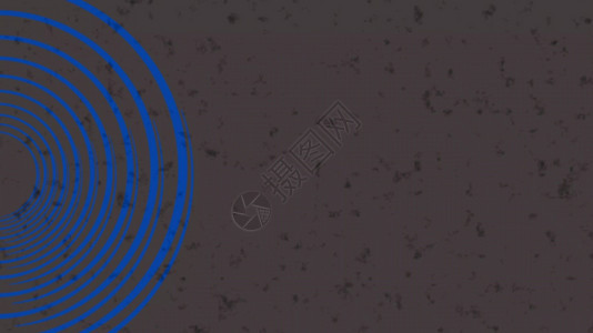 Blueneoncircle抽象的未来高科技运动背景视频画4K380x216蓝色和紫亮子圈行动圆环形图片