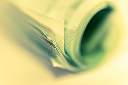 债务百欧元货币现金背景白色上的欧盟纸币特写浅景深10欧元卷色调货币现金背景卷联盟图片