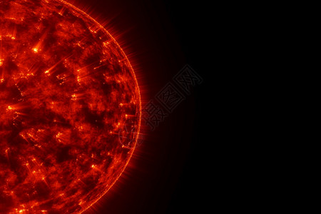 科学强大的燃烧太阳系在空间的背面景3D渲染强大的燃烧太阳系在空间的背面景渲染夏天黄色的图片