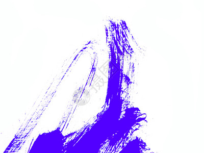 泰国女纸面白色背景的紫水彩手绘画摘要结束Thimncloseup音调图片