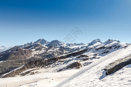 瑞士Zermatt山地风景瑞士泽尔马特高度的最佳图片