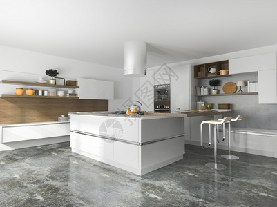 厨具烤箱3d提供扫描的古老厨房和餐桌墙图片