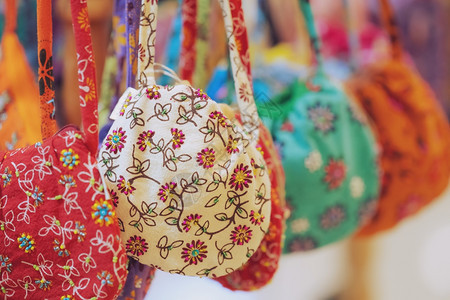 质地叶子紧贴手工艺品刺绣袋具有传统型样纹理背景装饰风格图片