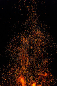 活力热火点燃煤烧营火点的光照片气体汽油图片