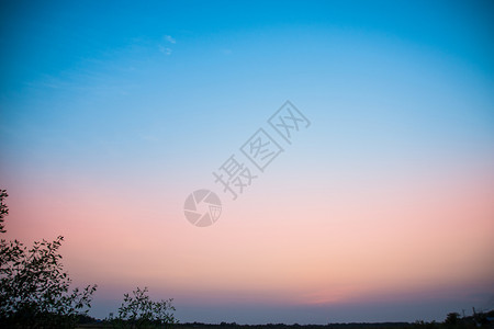 蓝色的假期夜间天日落大自然背景美丽的图片