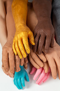 植入物人们不同的颜色和大小的硅酮假肢手为人植入的药剂briht图片