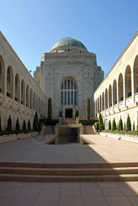 勇气世界澳大利亚人首都直辖区澳大利亚堪培拉战争纪念馆的院子澳大利亚首都地区堪培拉背景