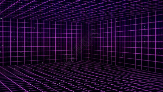 黑色的80年代数字网络地面的80年代数码网络表面景观适合以1980年代3D插图的风格进行设计RetroSciFi背景后天候网格激图片