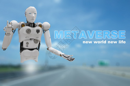 人造的应用程序VRavavatar现实游戏的机器人社区元变化虚拟现实人们将技术投资商业生活方式20年连成链条制造业图片