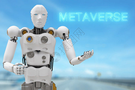 人造的VRavavatar现实游戏的机器人社区元变化虚拟现实人们将技术投资商业生活方式20年连成链条互联网络空间图片