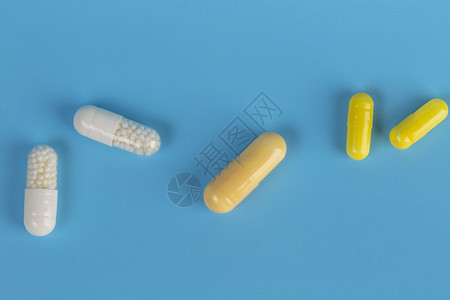 头痛各种药片和胶囊白色黄药片胶囊瘾剂量图片